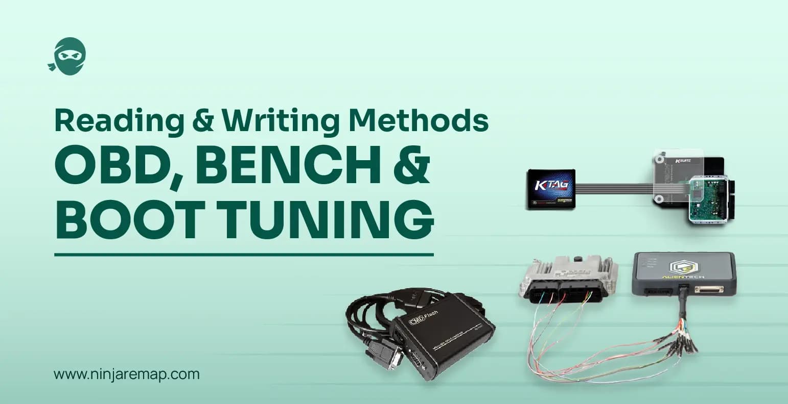 Reading and Writing Methods in ECU Tuning: Bench, Boot, and OBD Explained