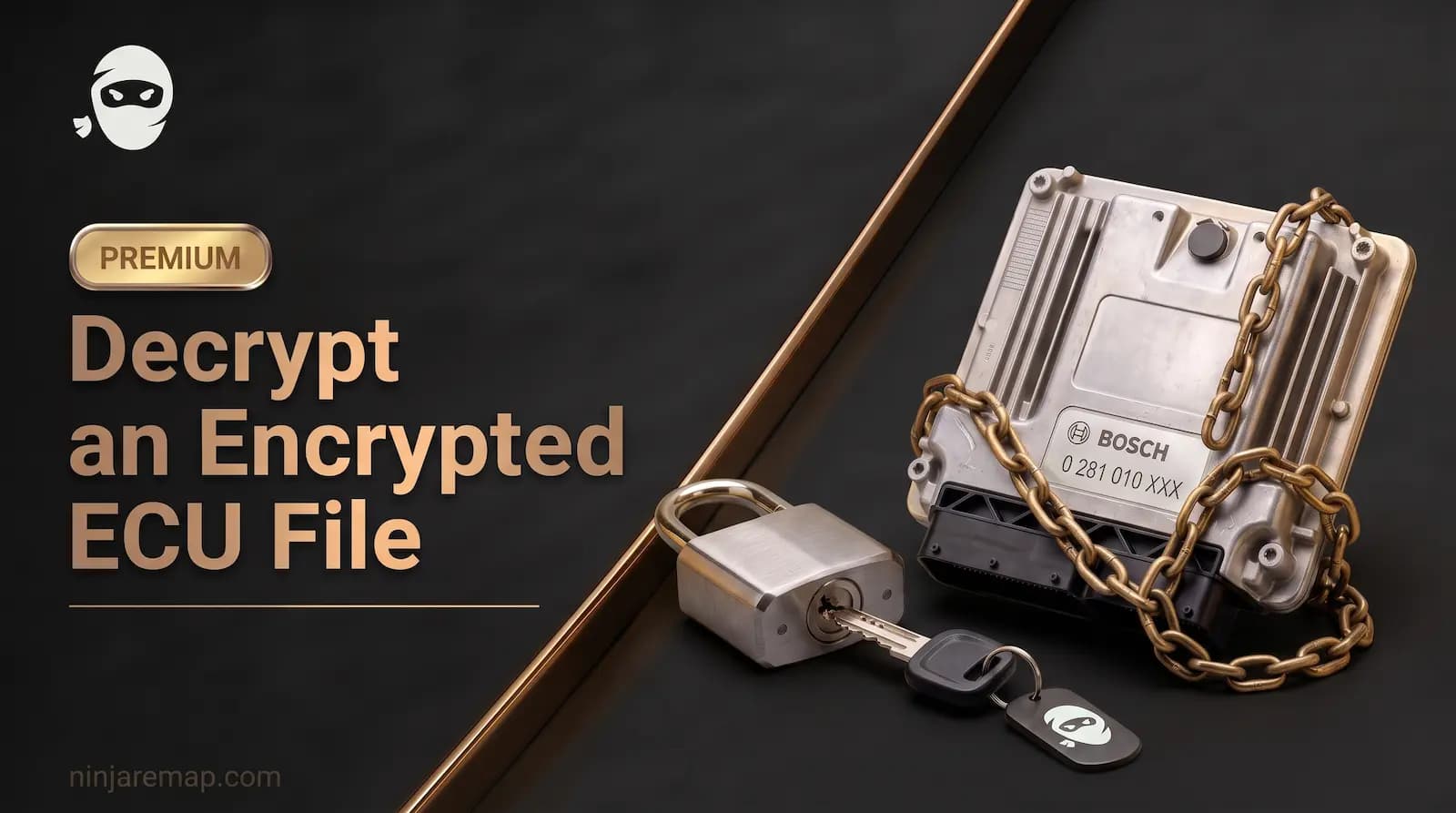 How to decrypt an encrypted ECU file?
