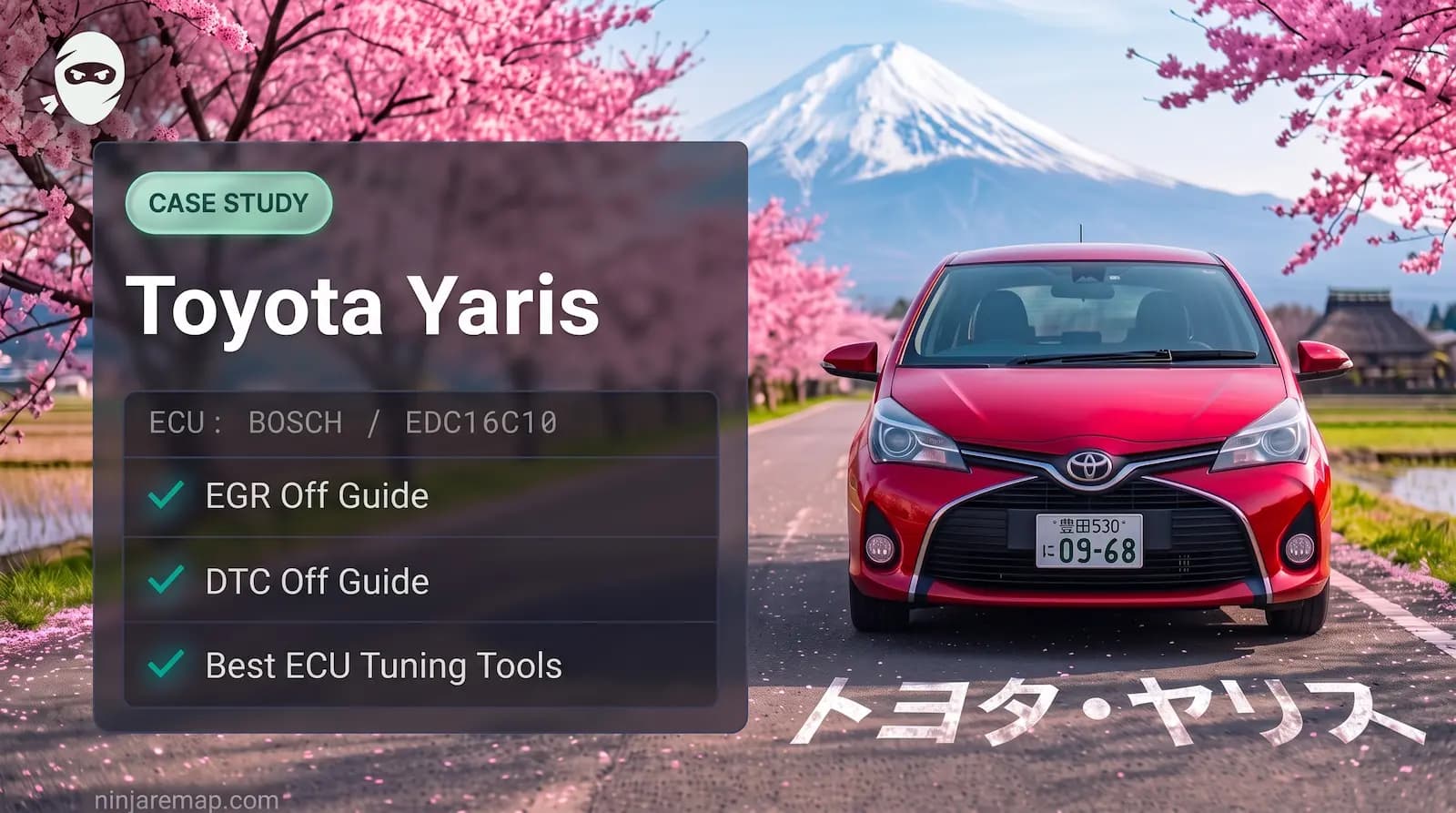 Toyota Yaris EGR & DTC Off Guide + Best ECU Tuning Tools