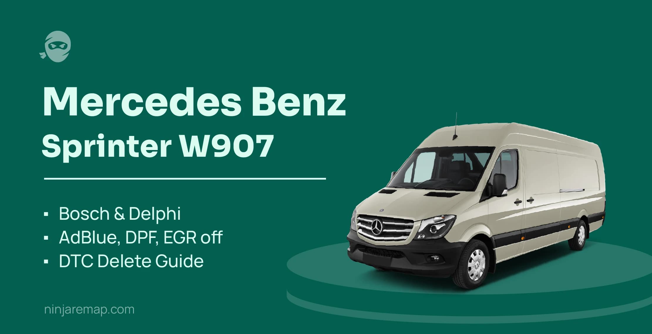 Resolving AdBlue, DPF, EGR Issues and Errors in the Mercedes Benz Sprinter