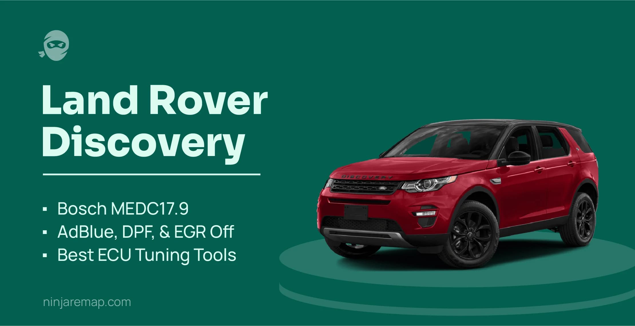 Online Adblue, DPF, EGR & DTC Off Service for Land Rover Discovery