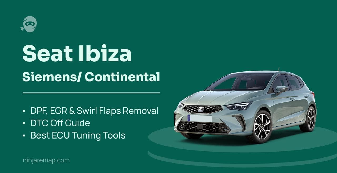 Online DPF and EGR Delete Service for SEAT Ibiza